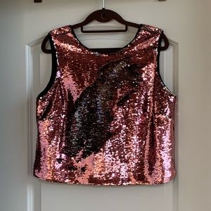 COPY - Eva Mendes for NY and Company Sequin Top